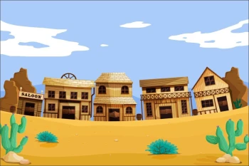  Fototapeta dla dzieci miasteczko 1469