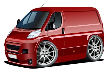  Fototapeta dla dzieci minibus 1532