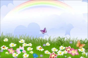  Fototapeta dla dzieci motyle 1457