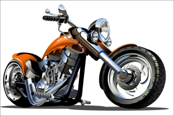  Fototapeta dla dzieci motor 1545