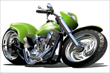  Fototapeta dla dzieci motor 1546