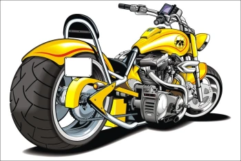  Fototapeta dla dzieci motor 1550