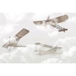  Fototapeta dla dzieci na wymiar samoloty dwk278