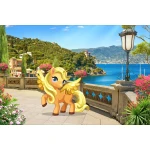  Fototapeta dla dzieci na wymiar jednorożec, widoki, góry dwk342