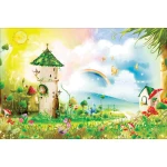  Fototapeta dla dzieci na wymiar leśny bajkowy świat dwk349