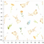  Fototapeta dla dzieci na wymiar zajączki MP030