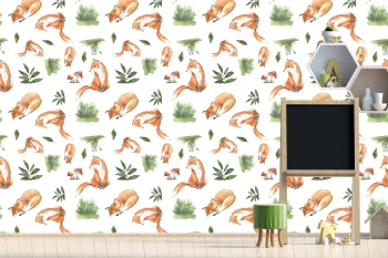  Fototapeta dla dzieci na wymiar lisek MP039