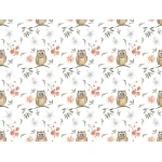  Fototapeta dla dzieci na wymiar sówki MP040