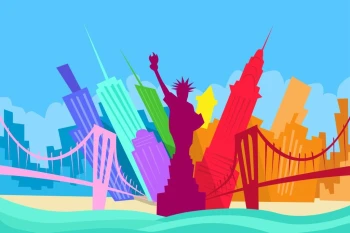  Fototapeta dla dzieci Nowy Jork 1481