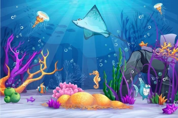  Fototapeta dla dzieci ocean 34a