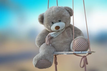  Fototapeta dla dzieci pluszaczek 195a