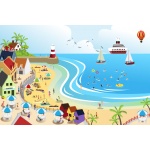 Fototapeta dla dzieci plaża 1282