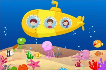  Fototapeta dla dzieci podwodny świat 1267