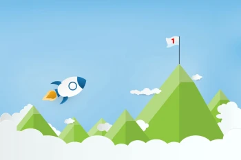  Fototapeta dla dzieci rakieta 2601