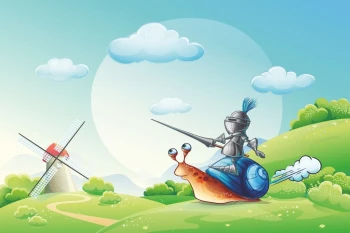  Fototapeta dla dzieci rycerz 1368