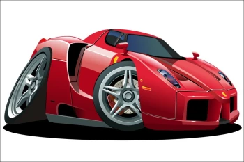  Fototapeta dla dzieci samochód 1489