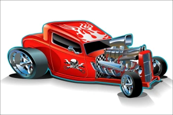  Fototapeta dla dzieci samochód 1491