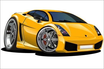  Fototapeta dla dzieci samochód 1492