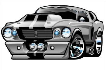  Fototapeta dla dzieci samochód 1510