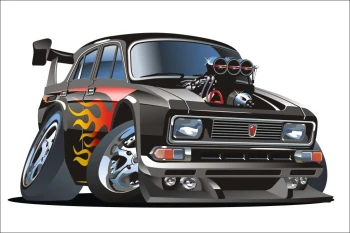  Fototapeta dla dzieci samochód 1521