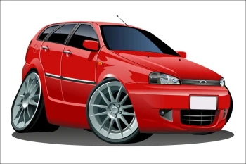  Fototapeta dla dzieci samochód 1530