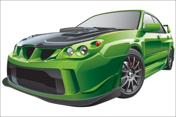  Fototapeta dla dzieci samochód 1537