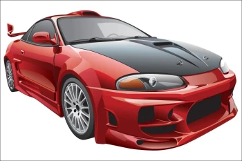  Fototapeta dla dzieci samochód 1538