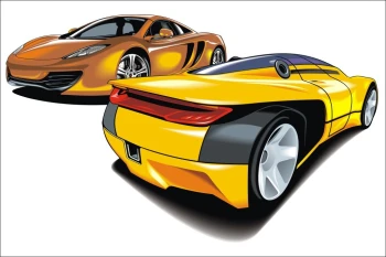  Fototapeta dla dzieci samochody 1541