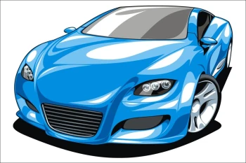  Fototapeta dla dzieci samochód 1543