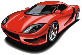  Fototapeta dla dzieci samochód 1544