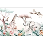  Fototapeta dla dzieci safari, Afryka M020