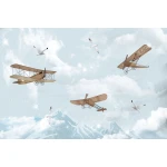  Fototapeta dla dzieci samoloty dwk262