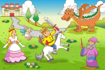  Fototapeta dla dzieci smok 1237