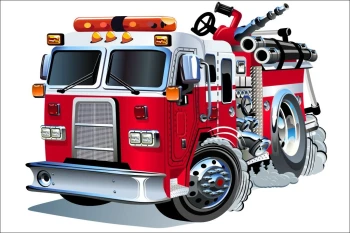  Fototapeta dla dzieci straż pożarna 1503