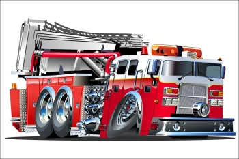  Fototapeta dla dzieci straż pożarna 1506