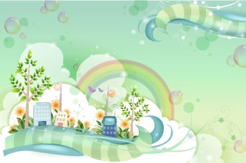  Fototapeta dla dzieci tęcza 2623