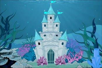  Fototapeta dla dzieci zamek 1243