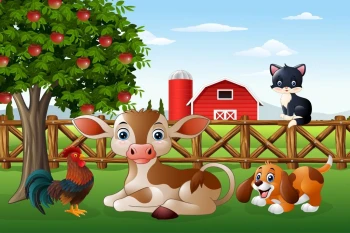  Fototapeta dla dzieci zwierzątka 1287