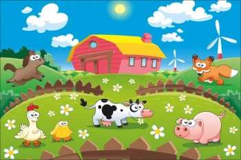  Fototapeta dla dzieci zwierzątka 1289