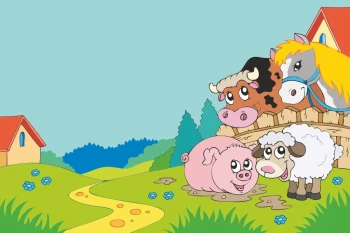  Fototapeta dla dzieci zwierzątka 1322