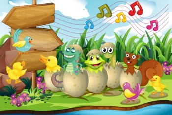  Fototapeta dla dzieci zwierzątka 1366