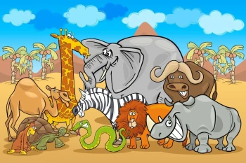  Fototapeta dla dzieci zwierzęta 1419