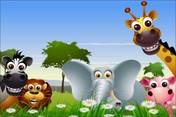  Fototapeta dla dzieci zwierzęta 1421