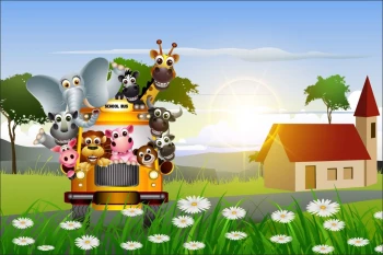  Fototapeta dla dzieci zwierzątka 1428