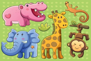  Fototapeta dla dzieci zwierzątka 1430