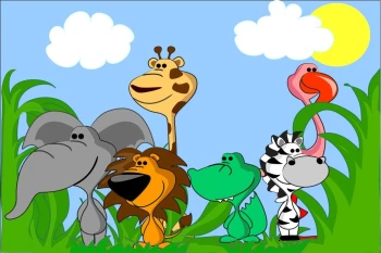  Fototapeta dla dzieci zwierzątka 1432