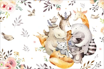  Fototapeta dla dzieci zwierzątka 4815