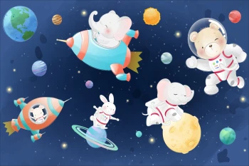  Fototapeta dla dzieci zwierzątka 4828