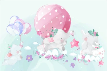  Fototapeta dla dzieci zwierzątka 4837