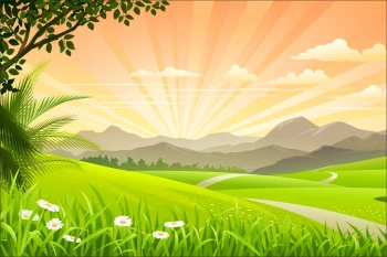  Fototapeta góry 3509